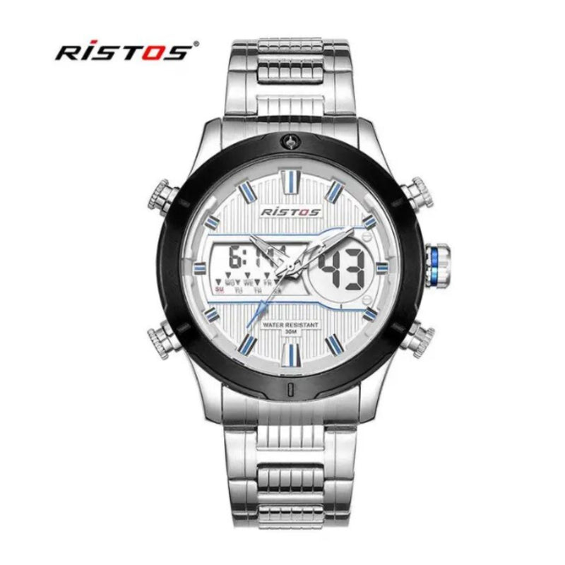 Reloj RISTOS 9360G Caballero Plateado - Elegante