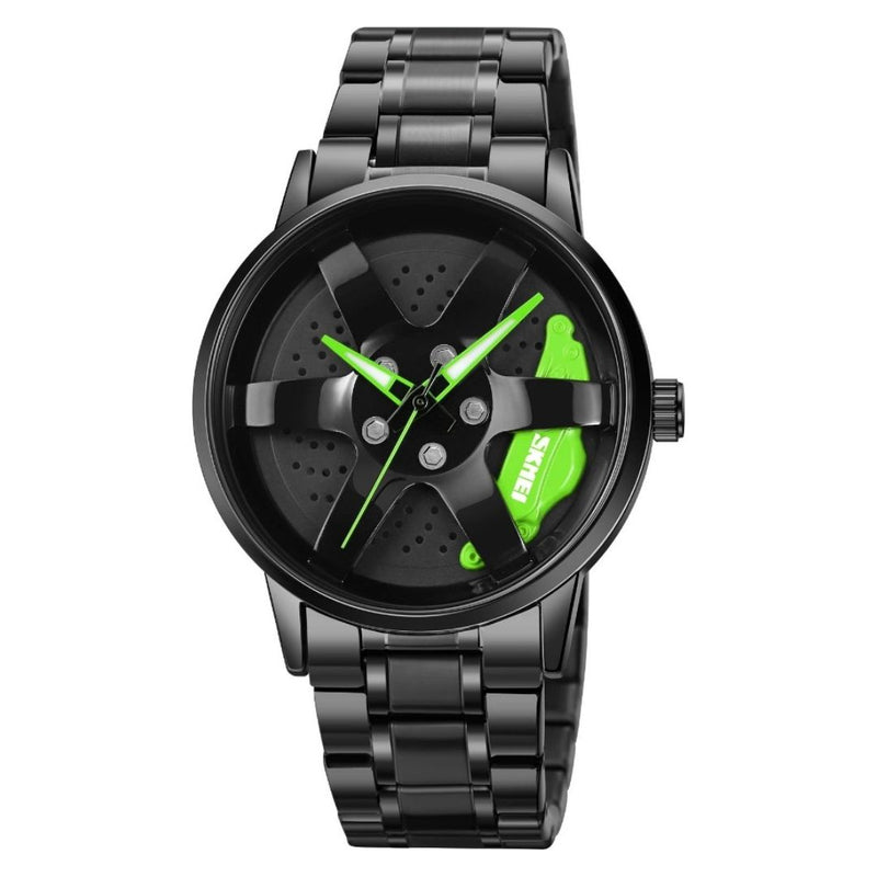 Reloj Analogo SKMEI Para Caballero Modelo 1824 Diseño Deportivo - Verde