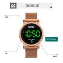 Reloj SKMEI Modelo 1668 Plateado Unisex Original y Deportivo