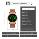 Reloj SKMEI Modelo 1668 Plateado Unisex Original y Deportivo