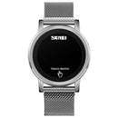 Reloj SKMEI Modelo 1668 Plateado Unisex Original y Deportivo