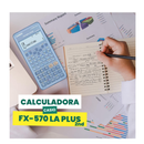 Calculadora científica FX-570LA PLUS 2nd - Azul