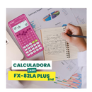 Calculadora científica fx-82LA PLUS 2nd - Rosa