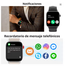 Reloj Inteligente G-TIDE S6 Pro Deportivo – Silver