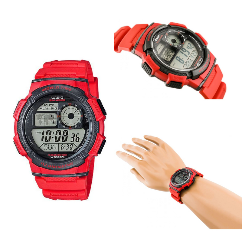 Reloj Casio AE-1000W-4A Diseño Deportivo