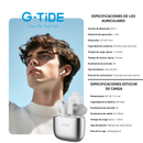 Audífonos Inalambricos G-Tide H11 – Plateados