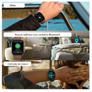 Reloj Inteligente G-TIDE S5 Pro Pantalla AMOLED – Café