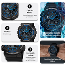 Reloj Casio G-SHOCK GA-100-1A2 Diseño Deportivo