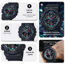 Reloj Casio G-SHOCK GA-100MF-1A Diseño Deportivo