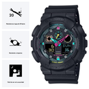 Reloj Casio G-SHOCK GA-100MF-1A Diseño Deportivo