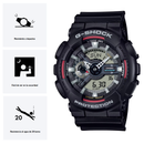 Reloj Casio GA-110RL-1A Diseño Deportivo