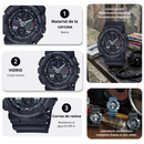Reloj Casio G-SHOCK GA-140-1A1 Diseño Deportivo