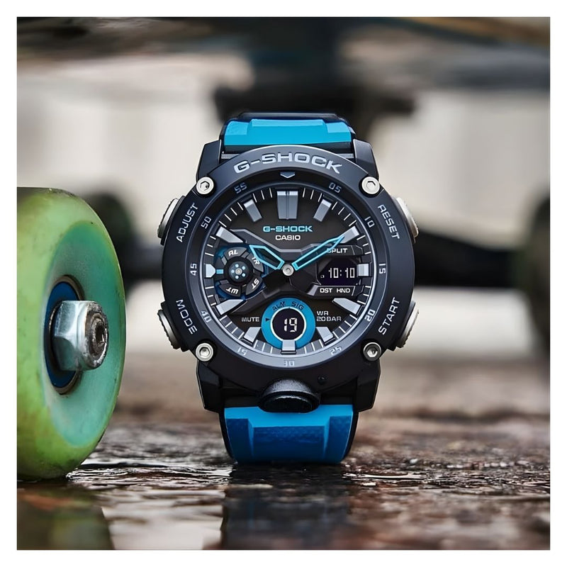 Reloj Casio G-SHOCK GA-2000-1A2 Diseño Deportivo