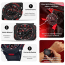 Reloj G-SHOCK GA-2200BNR-1A Diseño Deportivo