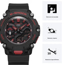 Reloj G-SHOCK GA-2200BNR-1A Diseño Deportivo
