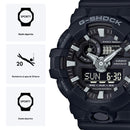 Reloj Casio G-SHOCK GA-700-1B Diseño Deportivo