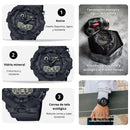 Reloj Casio G-SHOCK GA-700BCE-1A Diseño Deportivo