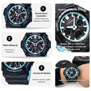 Reloj Casio G-SHOCK Modelo GAS-100PC-1A Diseño Deportivo