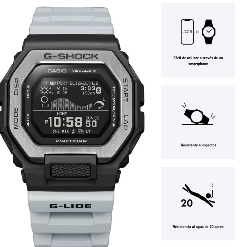 Reloj Casio G-SHOCK GBX-100TT-8D Diseño Deportivo