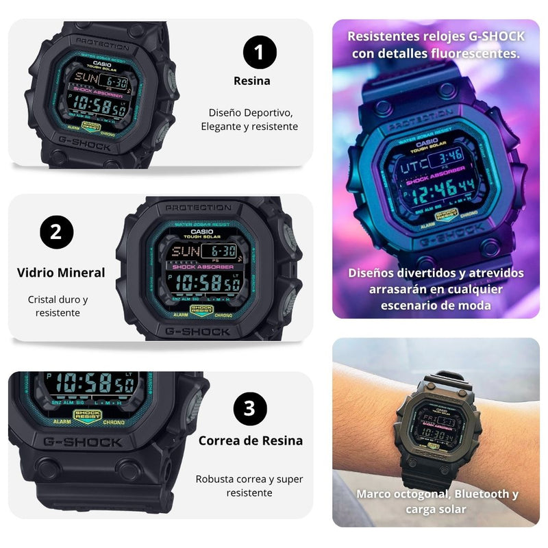Reloj Casio G-SHOCK GX-56MF-1D Diseño Deportivo