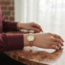 Reloj mujer Q&Q Modelo Q35C-503PY Diseño Elegante