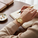 Reloj Mujer Q&Q C01A-009PY Diseño Elegante
