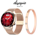 Reloj inteligente G-Tide Romance Pantalla AMOLED - Oro rosa