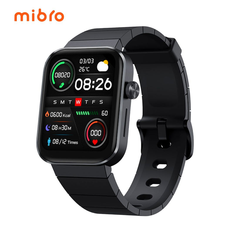 Reloj Inteligente Mibro Watch T1 Pantalla AMOLED - Negro