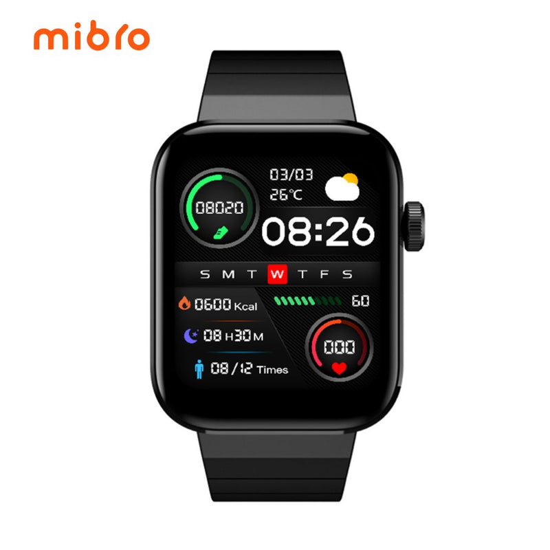 Reloj Inteligente Mibro Watch T1 Pantalla AMOLED - Negro