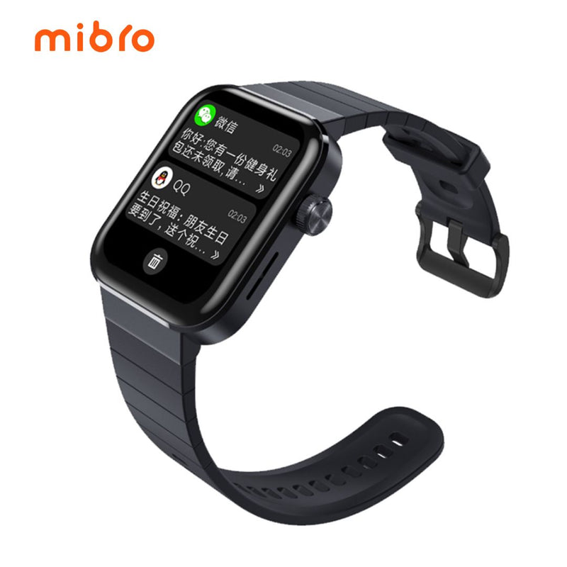 Reloj Inteligente Mibro Watch T1 Pantalla AMOLED - Negro