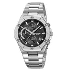 Reloj Hombre SKMEI Modelo 2452 Plateado Fondo Negro