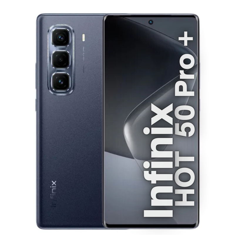 Celular Infinix Hot 50 Pro + 256GB/8GB RAM - Negro