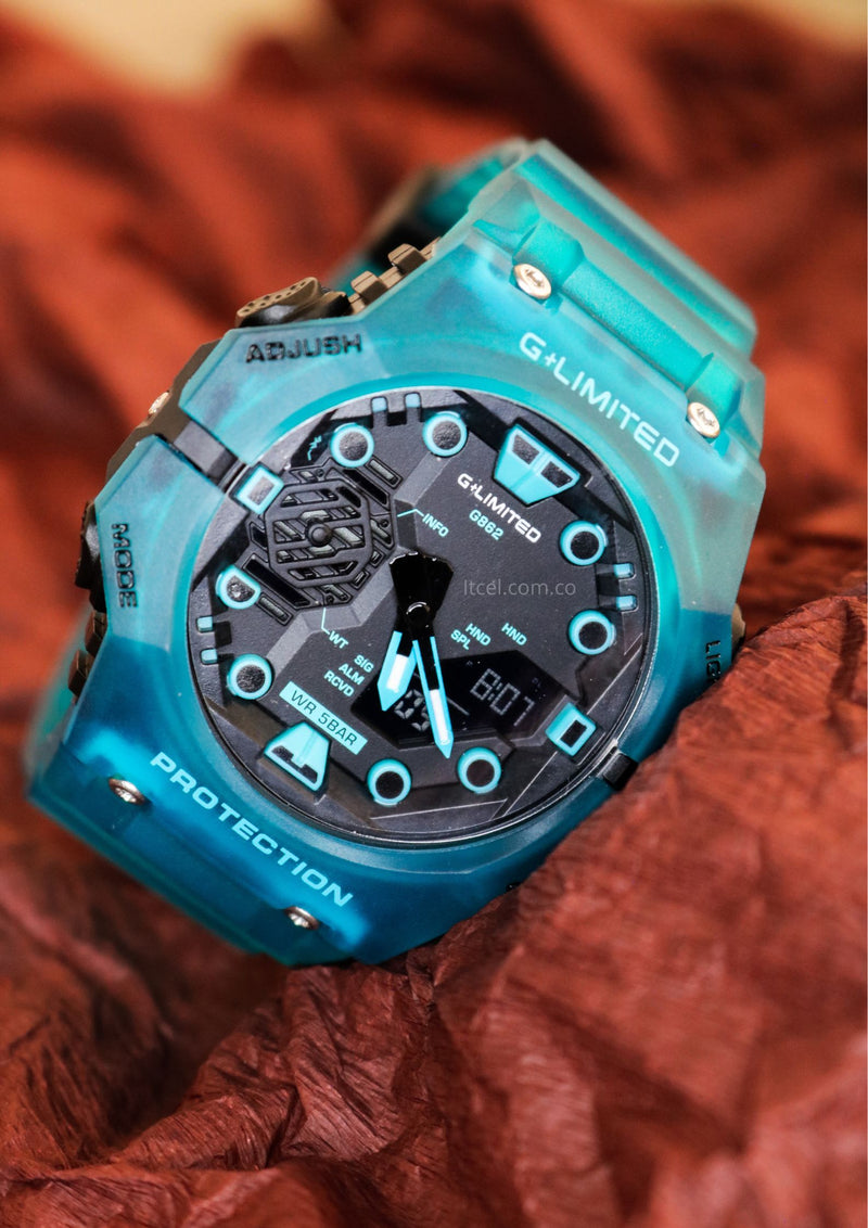 Reloj LIMITED G3120 Deportivo Resina Azul