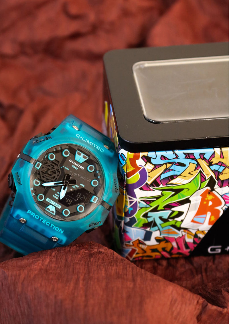 Reloj LIMITED G3120 Deportivo Resina Azul