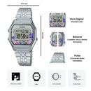 Reloj Casio Modelo LA680WA-4C Diseño clásico