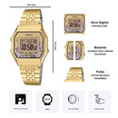 Reloj Casio LA680WGA-4C Diseño clásico