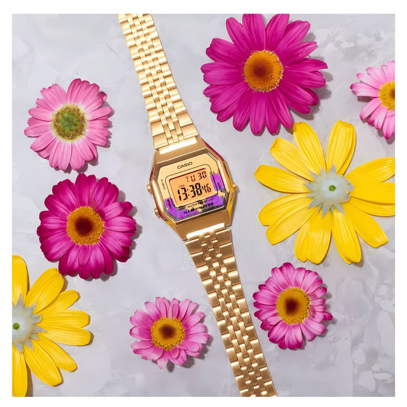 Reloj Casio LA680WGA-4C Diseño clásico