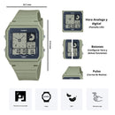 Reloj Casio Modelo LF-20W-3A Diseño Deportivo