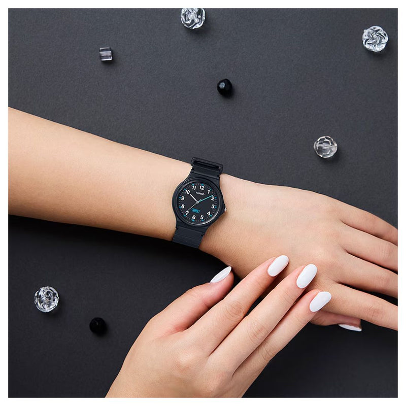 Reloj Casio Modelo LQ-24B-1B Deportivo Negro