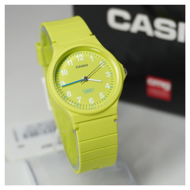 Reloj Casio Modelo LQ-24B-3B Deportivo Verde