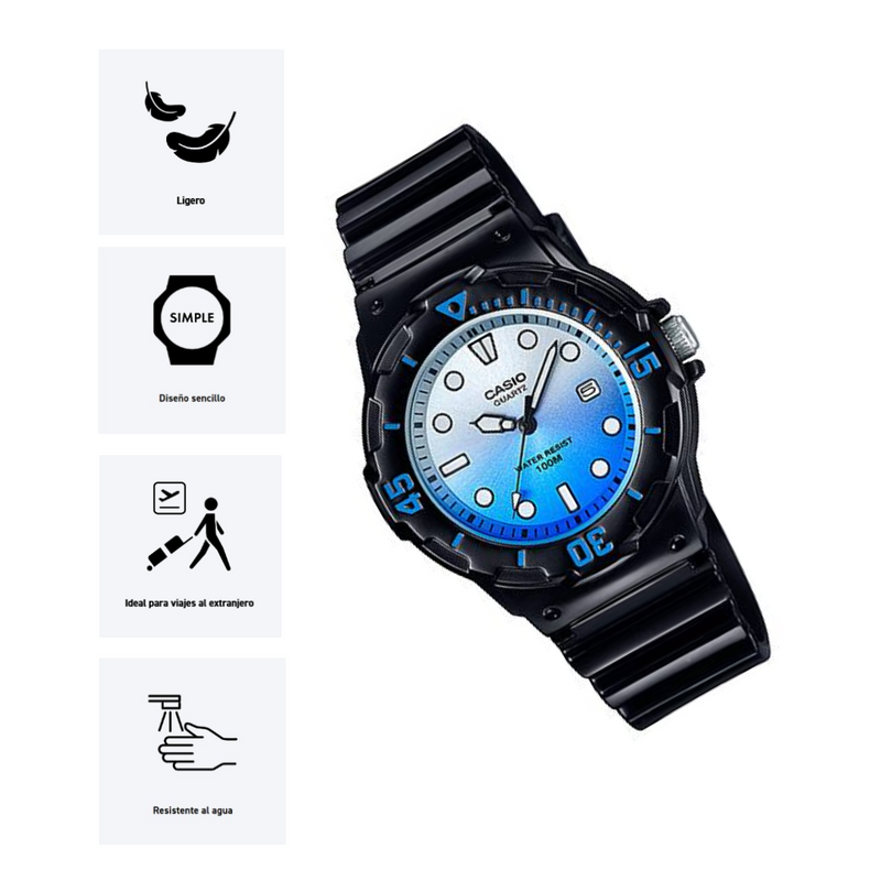 Reloj Casio Modelo LRW-200H-2E Diseño Deportivo
