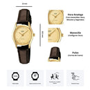 Reloj Casio Dama LTP-1094Q-9A Diseño Elegante