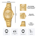 Reloj Casio Modelo LTP-1128N-9A Diseño Elegante