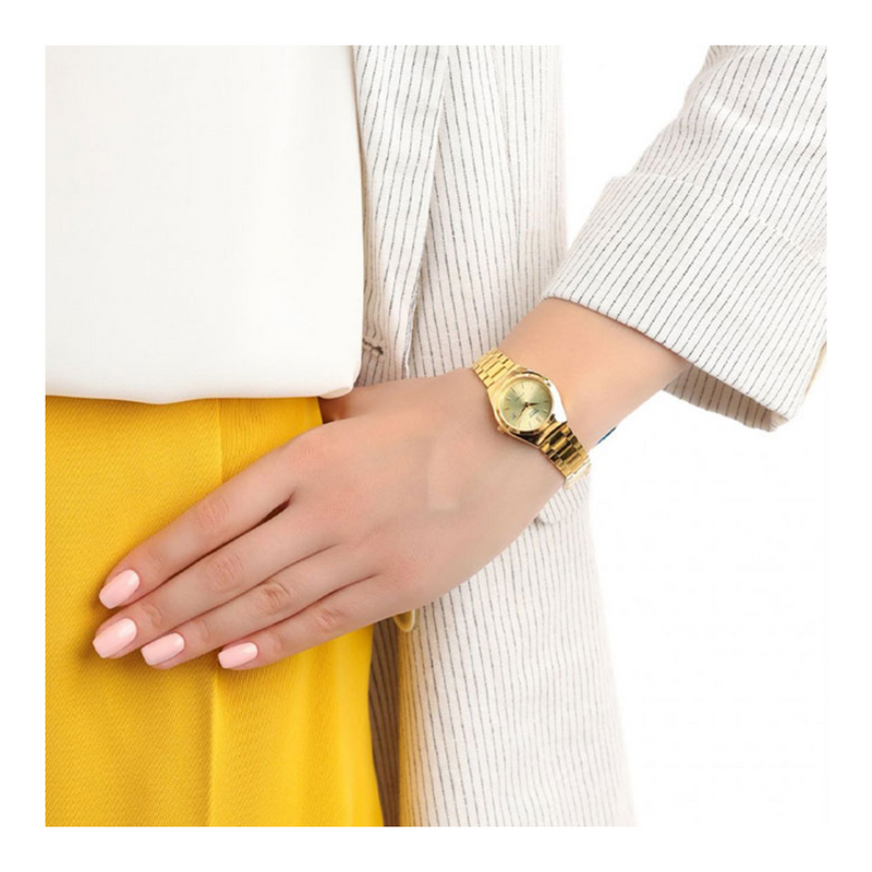 Reloj Casio Referencia LTP-1170N-9A Para Dama Diseño Elegante