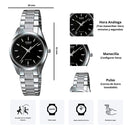 Reloj Casio LTP-1274D-1A Diseño Elegante