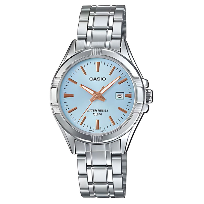 Reloj Casio Dama Modelo LTP-1308D-2A Diseño Elegante