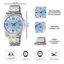 Reloj Casio LTP-1314D-2A Diseño Elegante