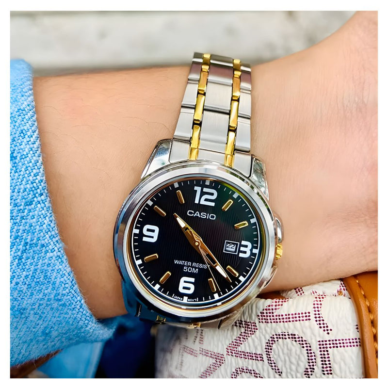 Reloj Casio Modelo  LTP-1314SG-1A Diseño Elegante