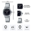 Reloj Casio LTP-B170D-1B Diseño Elegante