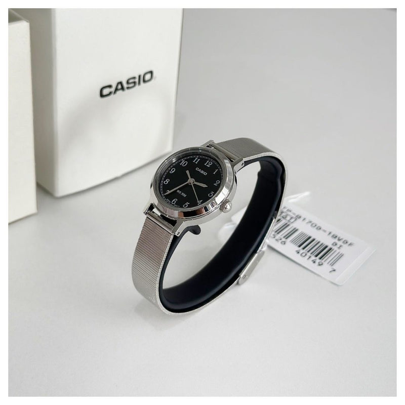 Reloj Casio LTP-B170D-1B Diseño Elegante